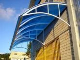 toldo de policarbonato